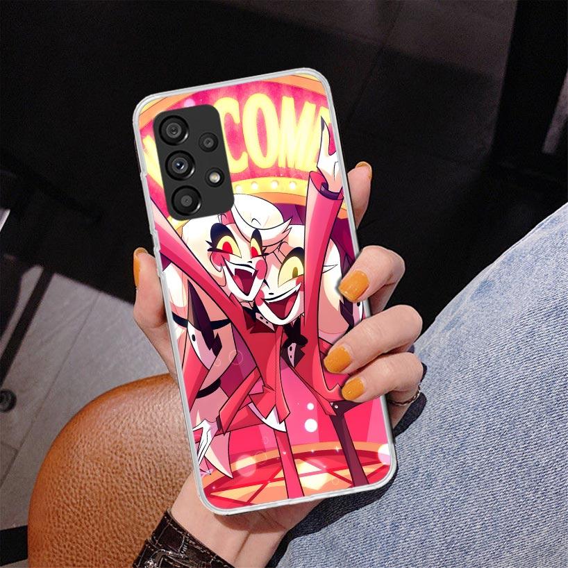 Чехол для телефона H-Hazbin Hotel Angel Dust для Samsung Galaxy A17 A37 A57 A16 A26 A36 A56 A15 A14 A13 A55 A54 A53 A35 A34 A33 A25 A24