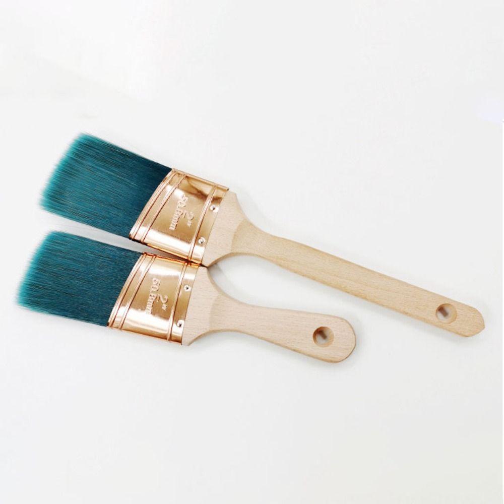 Fewer Brush Marks Paint Brush 2 Inch Wall Brushing Tools Firm Soft Bristle Brush Painting