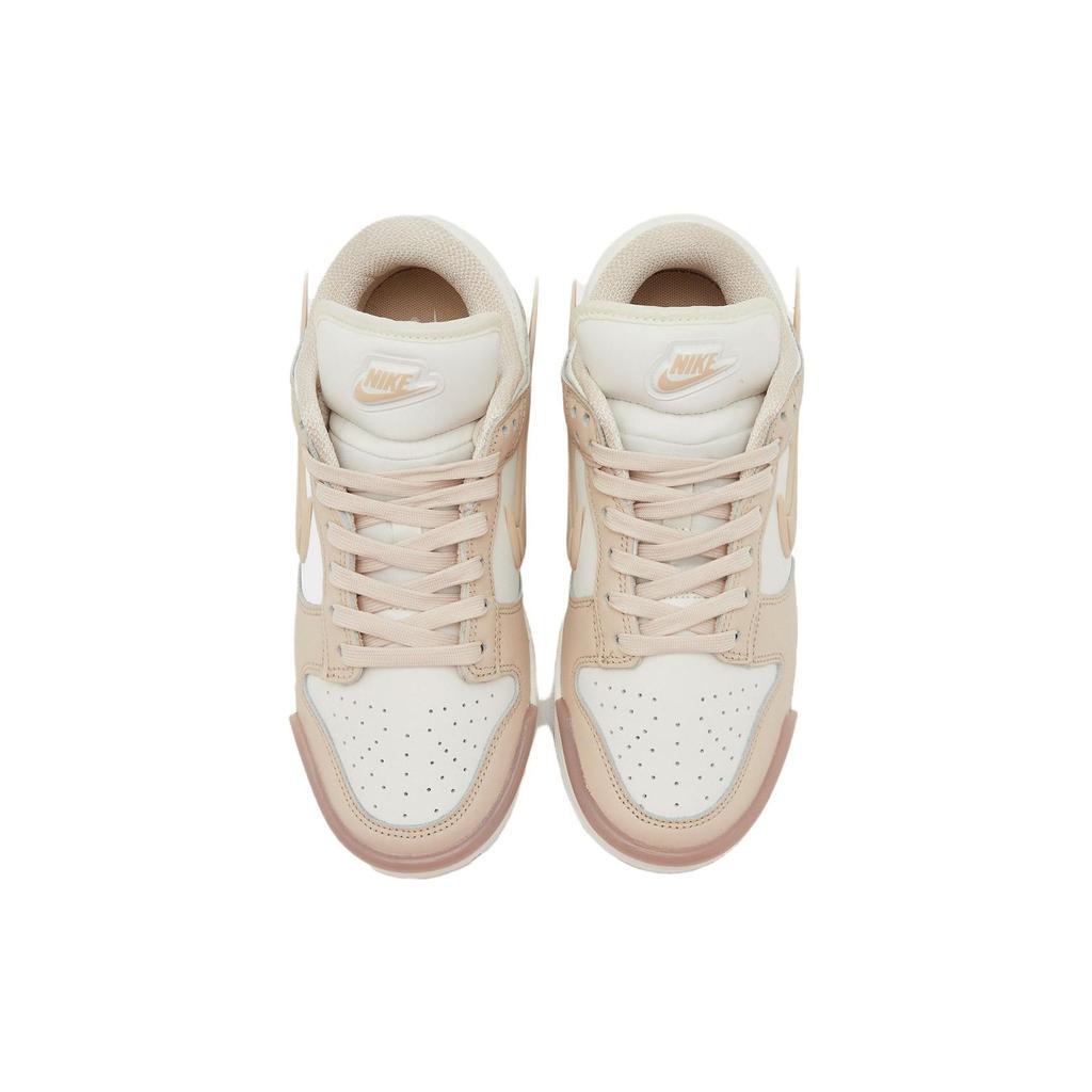 Nike Женские кроссовки Dunk Low Twist Sanddrift Tan Coconut-Milk Pink-Oxford DZ2794-102