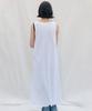 Step Around Waffle Jersey Henley Sleeveless Dress_White