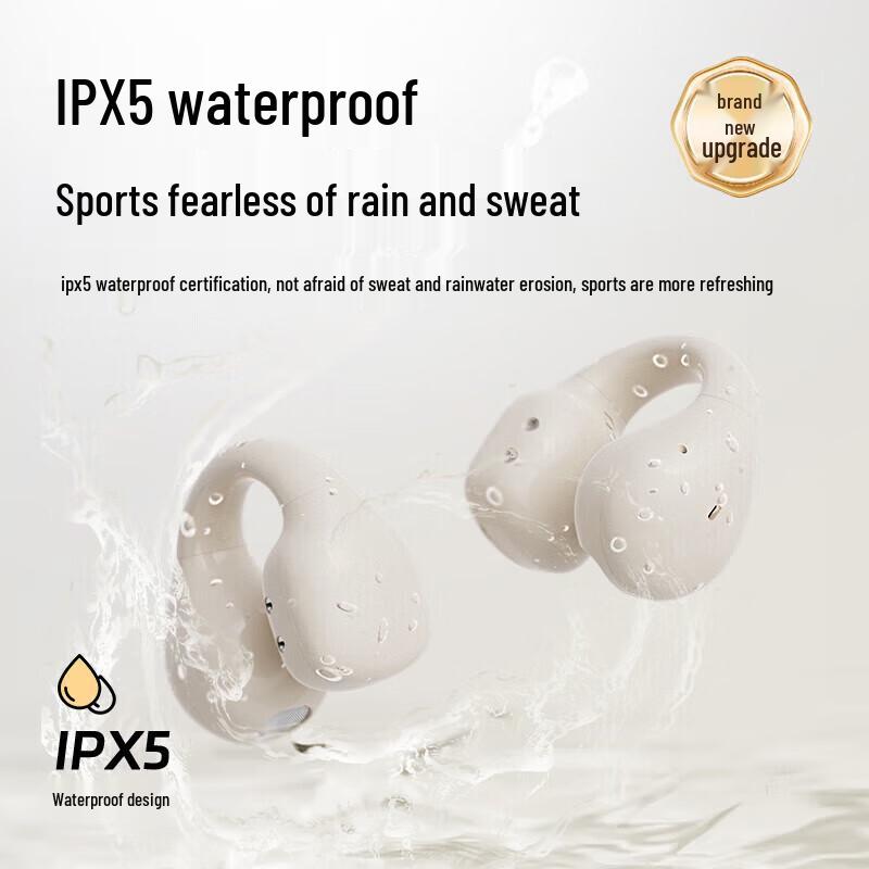 Lansdon ClipBuds R2 Bone Conduction Ear-Clip Wireless Earbuds