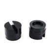 Universal Car Truck Cross Slotted Frame Rail Floor Jack Disk Rubber Pad Adapter Car Jack