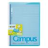 KOKUYO Notebook Cover Campus A4 with Print Storage Pocket Blue No-621AN-B