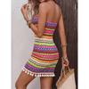 Women's Sleeveless Strapless Bodycon Dress Mini Short Fashion Dress, Perfect for Casual Vacations