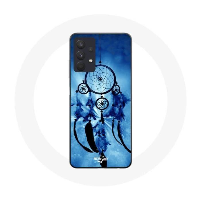 Coque Maniacase pour Samsung Galaxy A32 4G Attrape rêve bleu