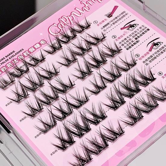 36 пар/набор накладных ресниц, естественный вид, пушистые, многоразовые, женские, индивидуальные, накладные ресницы, инструменты для макияжа на сцене и вечеринке