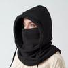 Neck Warmer Ear Protection Hat Windproof Hat Scarf Set Fashion Hooded Face Mask  Outdoor