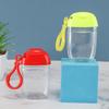 Portable 30ml Leak Proof Refillable Bottle with Keychain Clip Convenient for Outdoor and Office Use