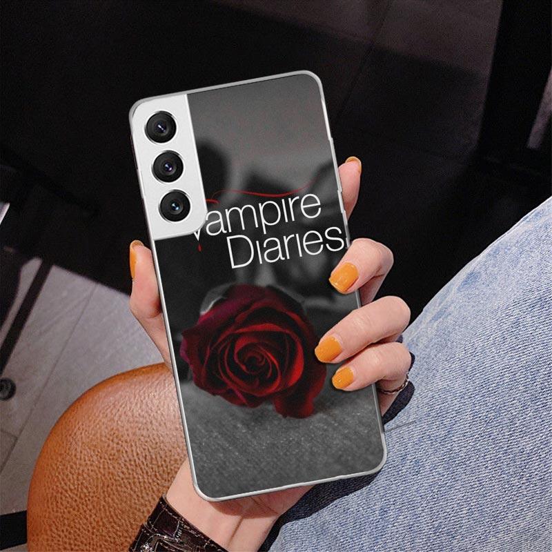 Чехол для телефона «Дневники вампира» Сальваторе для Samsung Galaxy S24 S25 Edge S26 Ultra S23 S22 S21 Plus S20 FE + Персонализированная печать