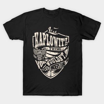 Мужская черная футболка с принтом Очень большая футболка its-a-kaplowitz-thing Принт на термотрансферной бумаге без вырезания Хлопковая футболка