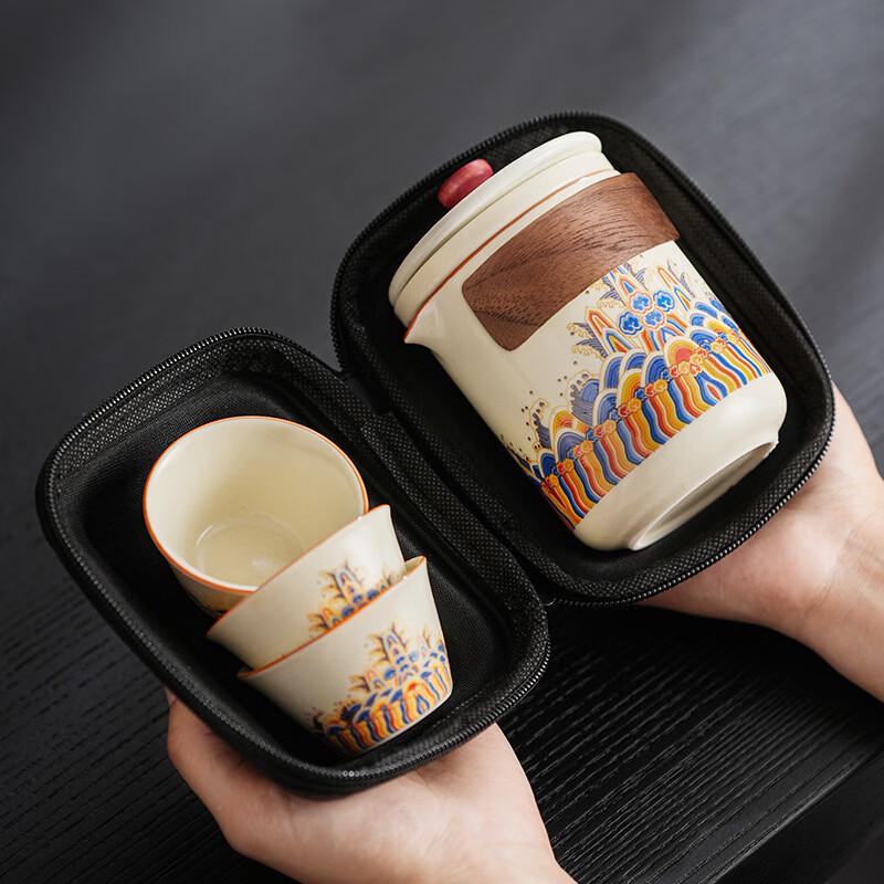 Ru Ware Wave Tea Set