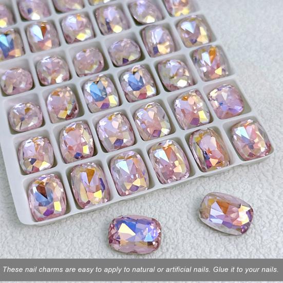 10 шт., стразы для дизайна ногтей, креативные 3D подвески из искусственного кристалла, чехол для телефона, декор, аксессуары для ногтей «сделай сам», принадлежности для маникюра