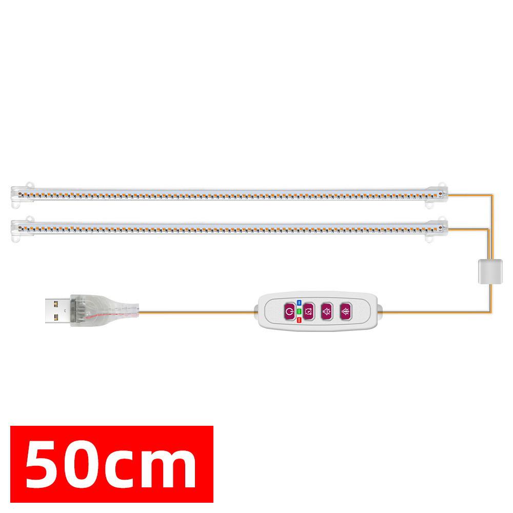 1/2/3/4 Светодиодные ленты USB Фитолампа полного спектра Диммируемый Таймер Рассада Вегетация Цветение Лампа для выращивания Комнатные растения Лампа для выращивания