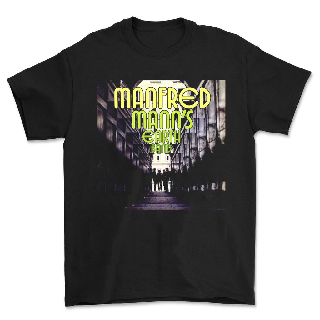 Manfred Mann's Earth Band album Gift For Fans Black S-5XL Shirt EG357