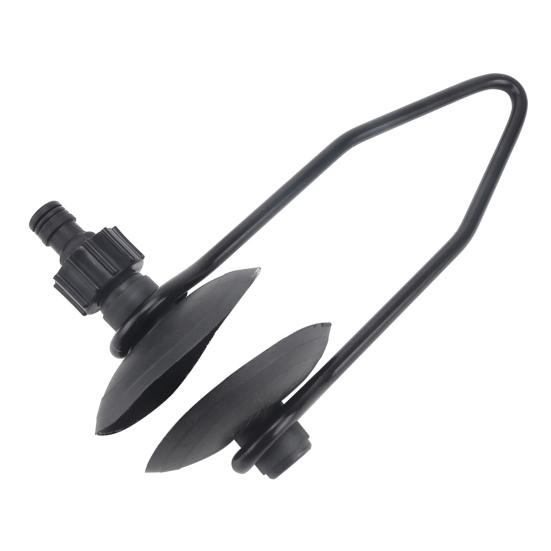 Motor Flusher Anti-corrosion Single Water Feed Round Muff Universal Ear Muff Outboard Engine Flusher for Boat