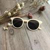 Children'S Fashionable Plastic Round Frame Sunglasses 9021 Ocean Film Running Rivers And Lakes Sunglasses Trendy Glasses