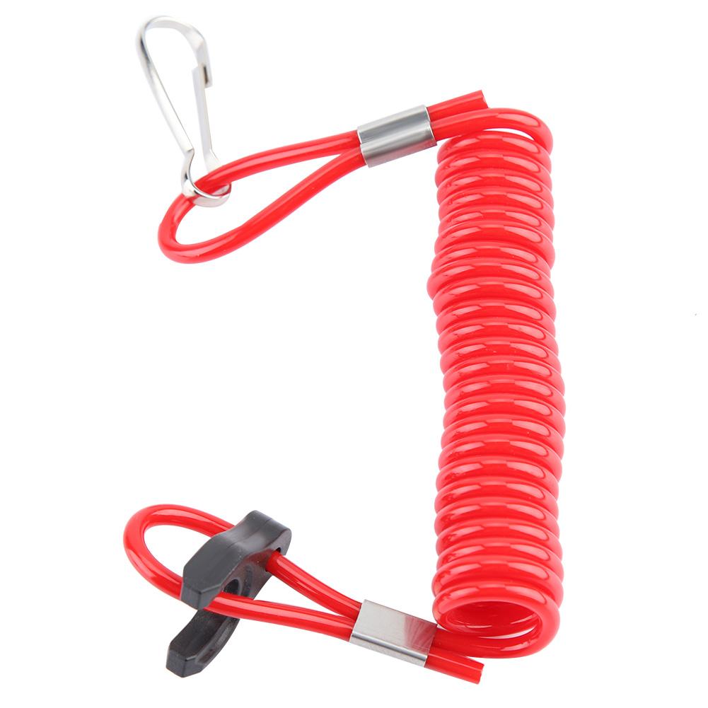 Outboard Engine Motor Kill Switch Safety Tether Cord for Marine Mercury Tohatsu