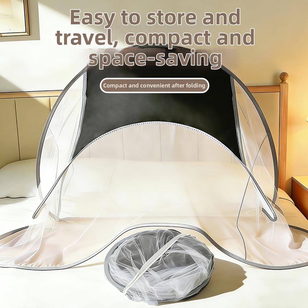 Folding Face Head Mosquito Net High-Density Mesh Face Mosquito Protection Cover  Office