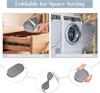 1PC Horizontal Foldable Laundry Basket Mesh Cloth Breathable Laundry Hamper Home Accessories Large Capacity Storage Baskets