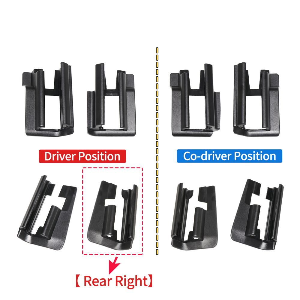 Для Benz CE Class Car Interior Accessories Сиденье Sliding Track Rail Cover Для Mercedes W205 W213 Seat Rail Trim Sliding