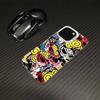 Японская мода H-Hysteric M-Mini Для iPhone 17 16 15 14 13 12 11 Pro Max Plus Матовый цветной задний чехол для телефона