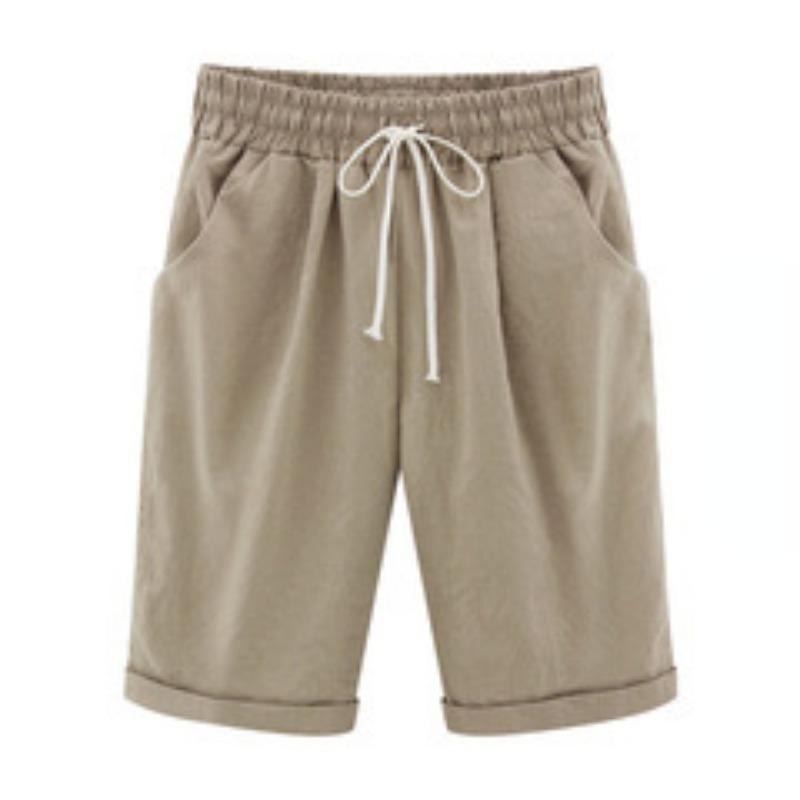 Летние женские брюки Five Pants Тонкие брюки для верхней одежды Женские брюки Повседневные брюки Шаровары Пляжная одежда