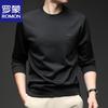 Men's Casual Crew Neck Long Sleeve Pullover Sweatshirt