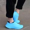 1 Pair Unisex Rain Boots Covers Waterproof Thickened Leakproof Anti-skid Wear-resistant Seamless Quick-drying Outdoor Shoe Protectors Covers