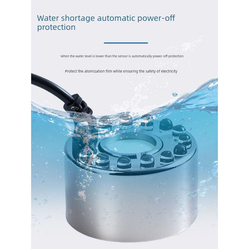 Upgraded Heavy Fog Pool Fish Tank Mister Rockery Bonsai Atomization Landscaping Humidifier Ultrasonic Atomizer