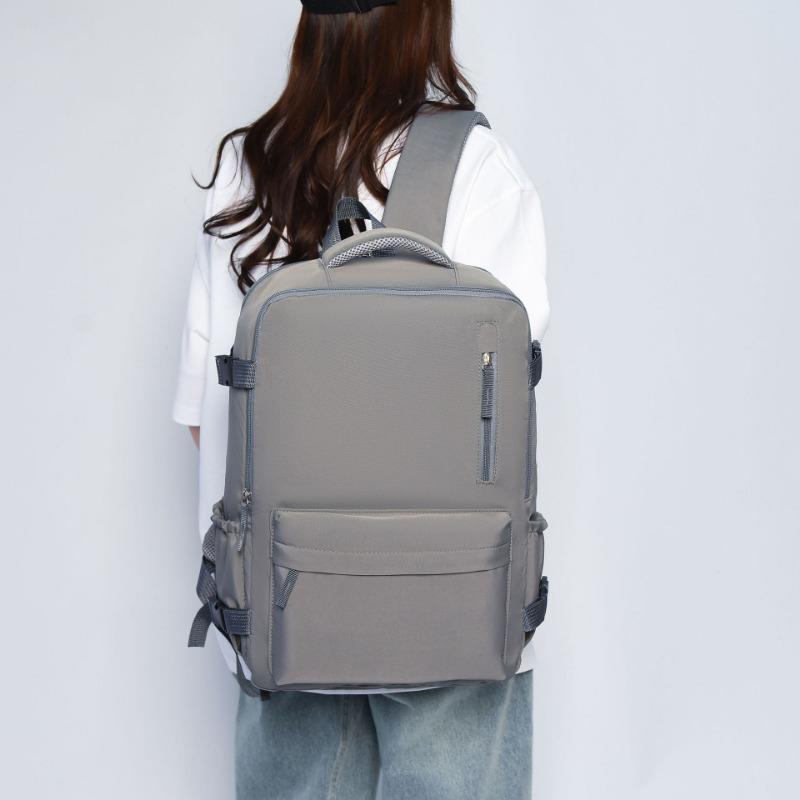 Рюкзак большой вместимости, новая простая однотонная деловая сумка для компьютера, дорожная сумка для поездок на работу для мужчин и женщин