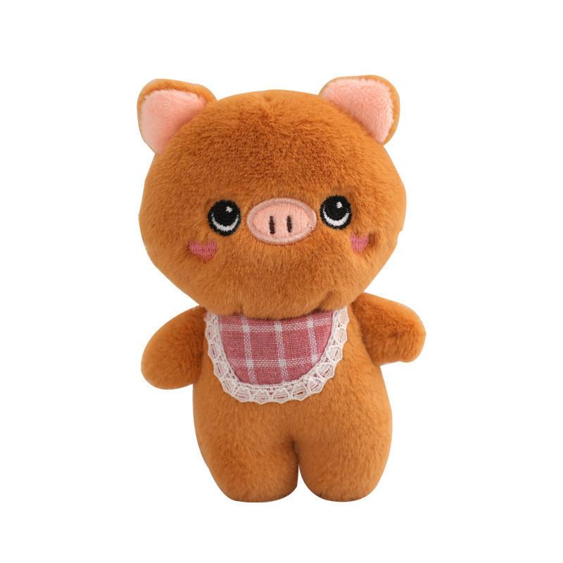 Delightful Pig Plush Keychain Pendant Piggy Stuffed Doll Wedding Souvenir Doll Gift
