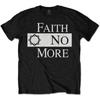 Оригинальная футболка Faith No More Классический логотип V2 S M L XL 2XL НОВАЯ Унисекс Футболка