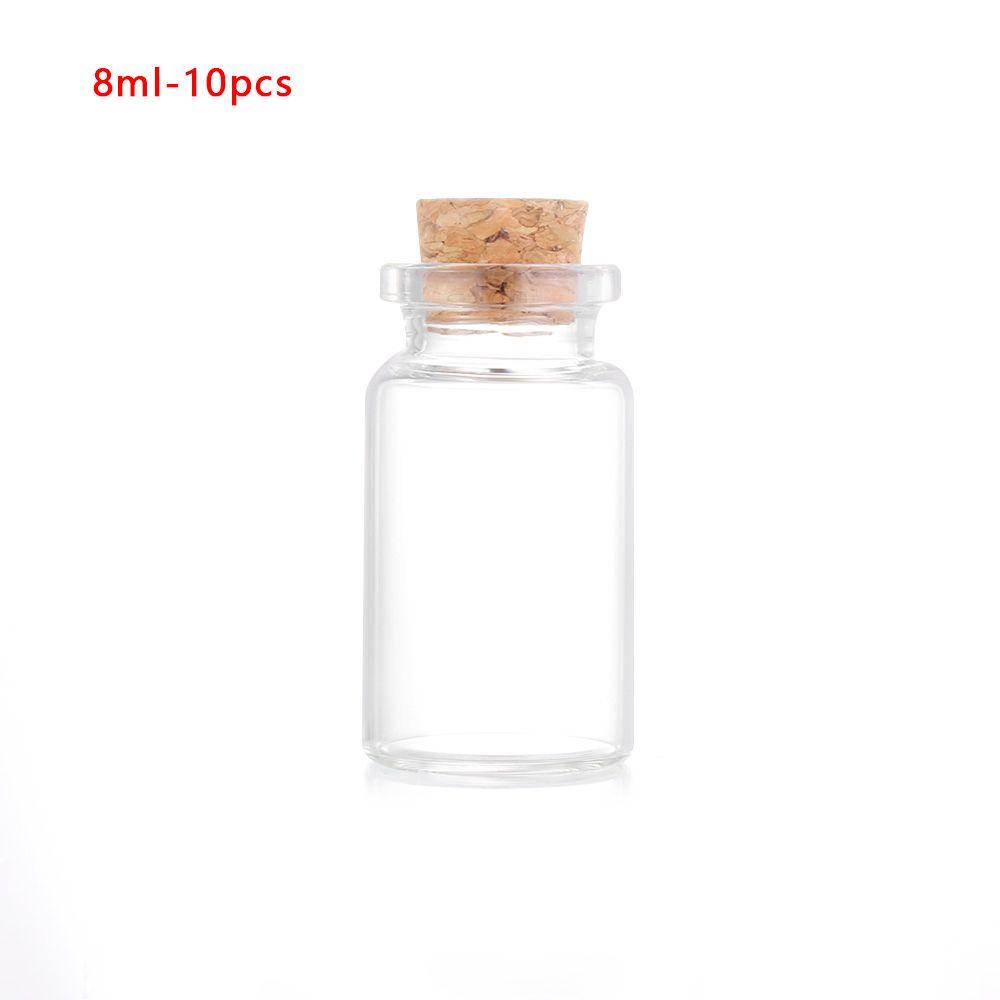 Маленькие мини-контейнеры, пустые бутылки с посланием о желаниях с пробковой пробкой, прозрачная бутылка с пожеланиями