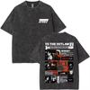 Vintage Washed ATEEZ Funny Meme Tshirt  World Tour in Your Fantasy T Shirts Unisex Women Korean Fashion Trend Kpop Streetwear