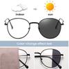 Хромированные очки против излучения Женские Мужские Компьютерные очки против синего света 2 в 1 Очки Анти-УФ400