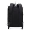 Men Backpacks Cool Bell Nylon/Canvas Male Backpack &Shoulder Bag& Messenger Bag& Handbag 15.6/17.3 Inch Black/Gray CB-5506