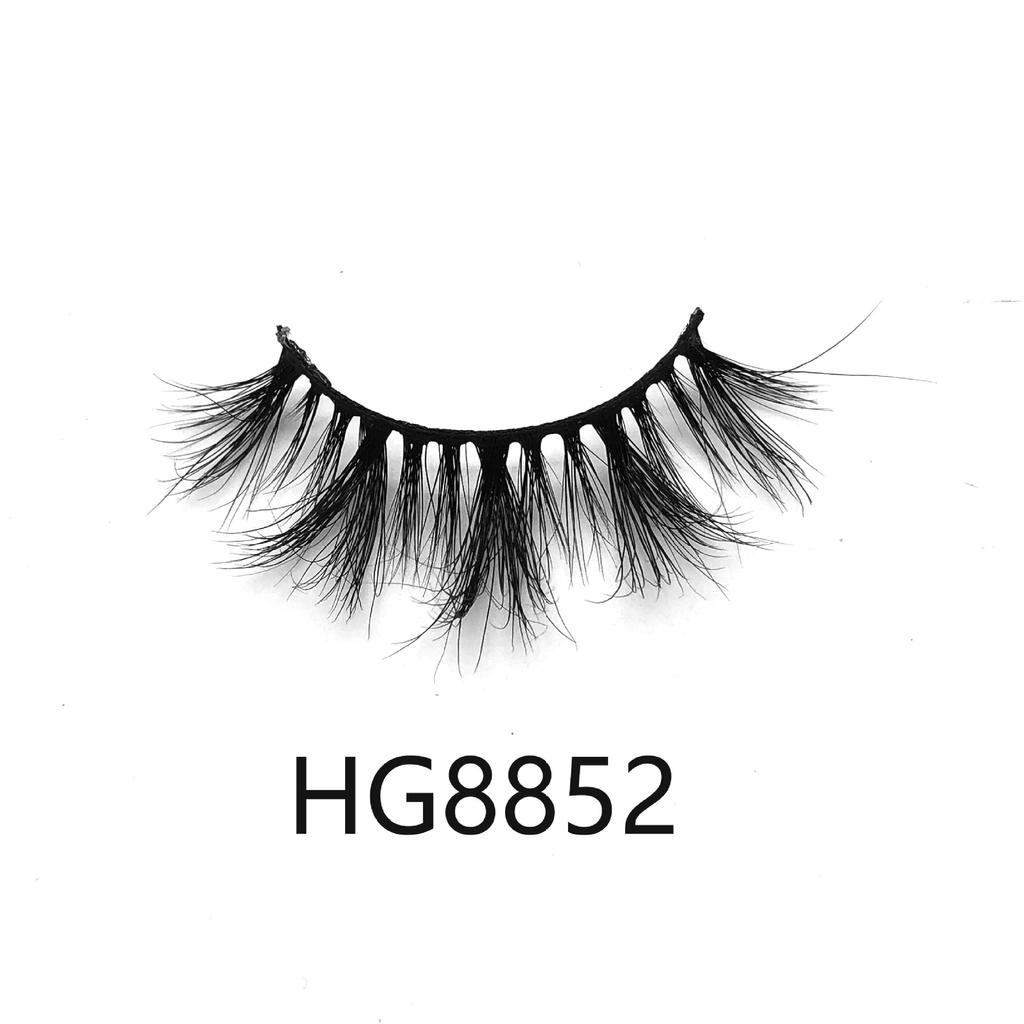 20mm Mink Hair False Eyelashes European And American Multi -Layer Thick Cross Curly Messy False Eyelashes
