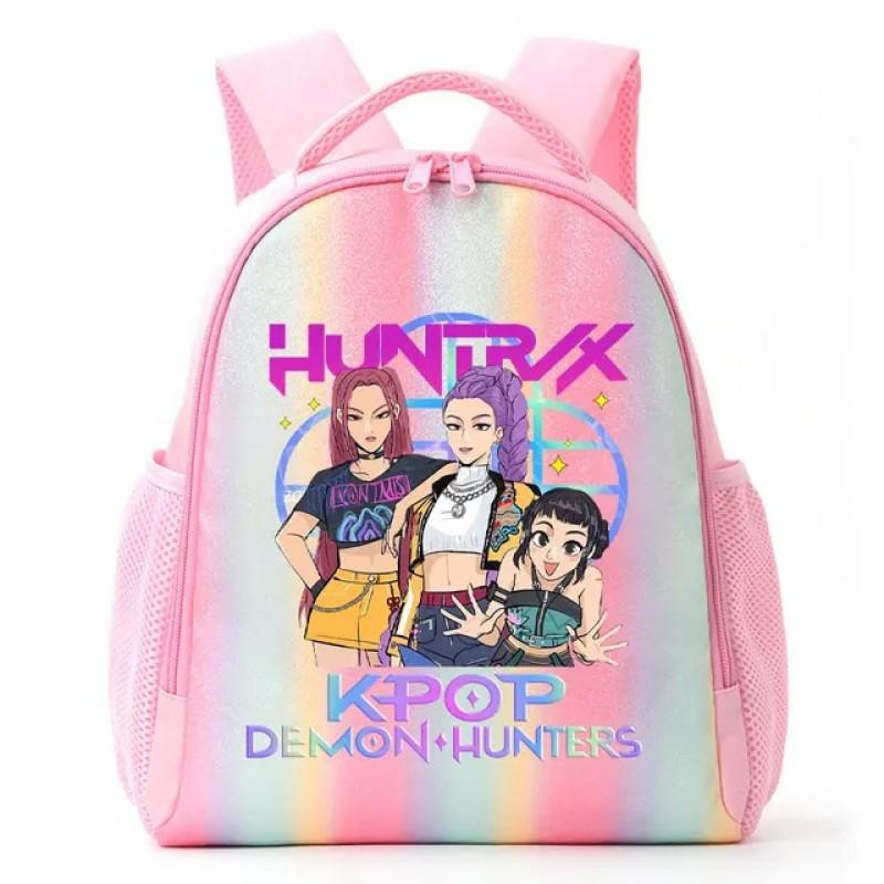 Kids School Backpack Boys Girls Lightweight Oxford Fabric Cartoon Print Dual Strap Bag Daily Commute Outdoor Trips
