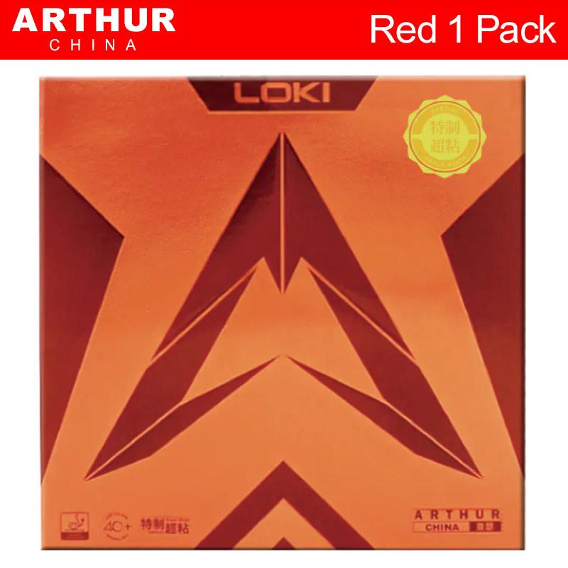 LOKI ARTHUR Series Table Tennis Rubber Sticky Professional Ping Pong Rubber Sheet Pre-tuned Sponge Arthur China Asia Europe