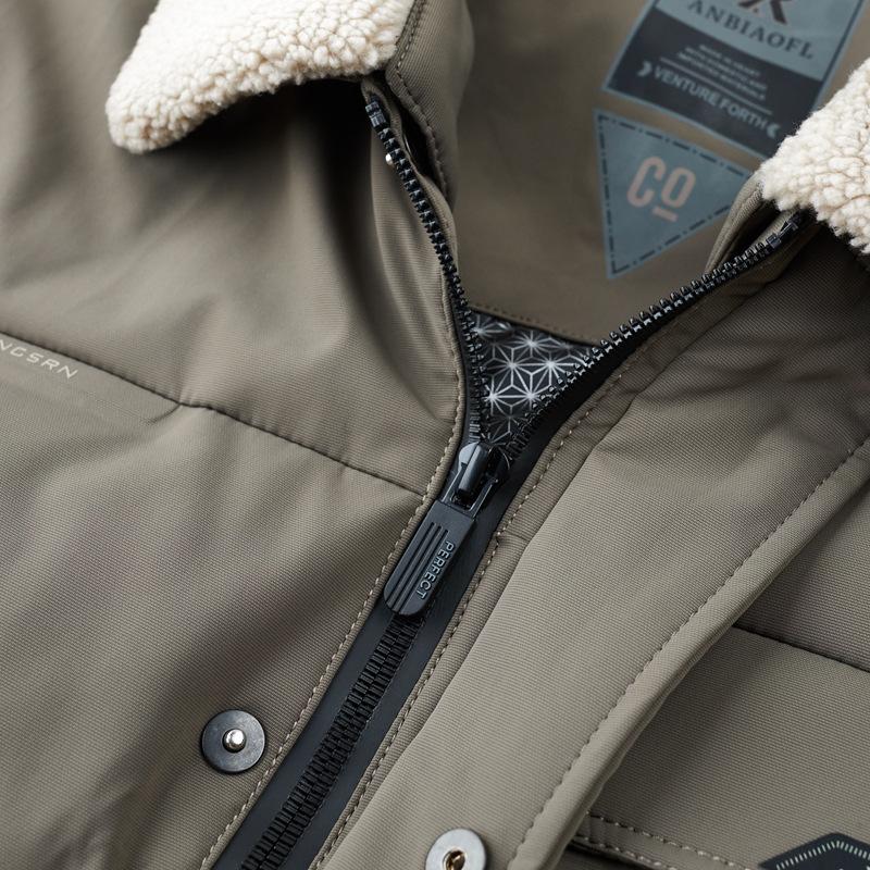 Мужская куртка-пуховик из утолщенного бархата с отворотом 90, зимняя, мужская, деловая, повседневная, теплая, для среднего возраста, куртка-пуховик