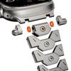 Titanium Color Stainless Steel Bracelet Strap For Apple Watch Ultra 2 49mm Series 10 46mm iWatch 9 8 7 SE 45 44 42 41 40 38mm