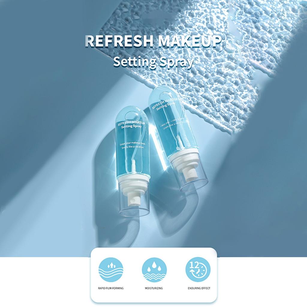 Moisturizing Setting Spray Long Lasting Oil Controlling Waterproof Hyaluronic Setting Spray Moisturizing Toner Before Makeup,100ML