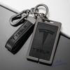 Leather Car NFC Card Key Case Cover Zinc Alloy Protection Shell Keychain For Tesla Model 3 Model Y Model S X Keyring Accessories