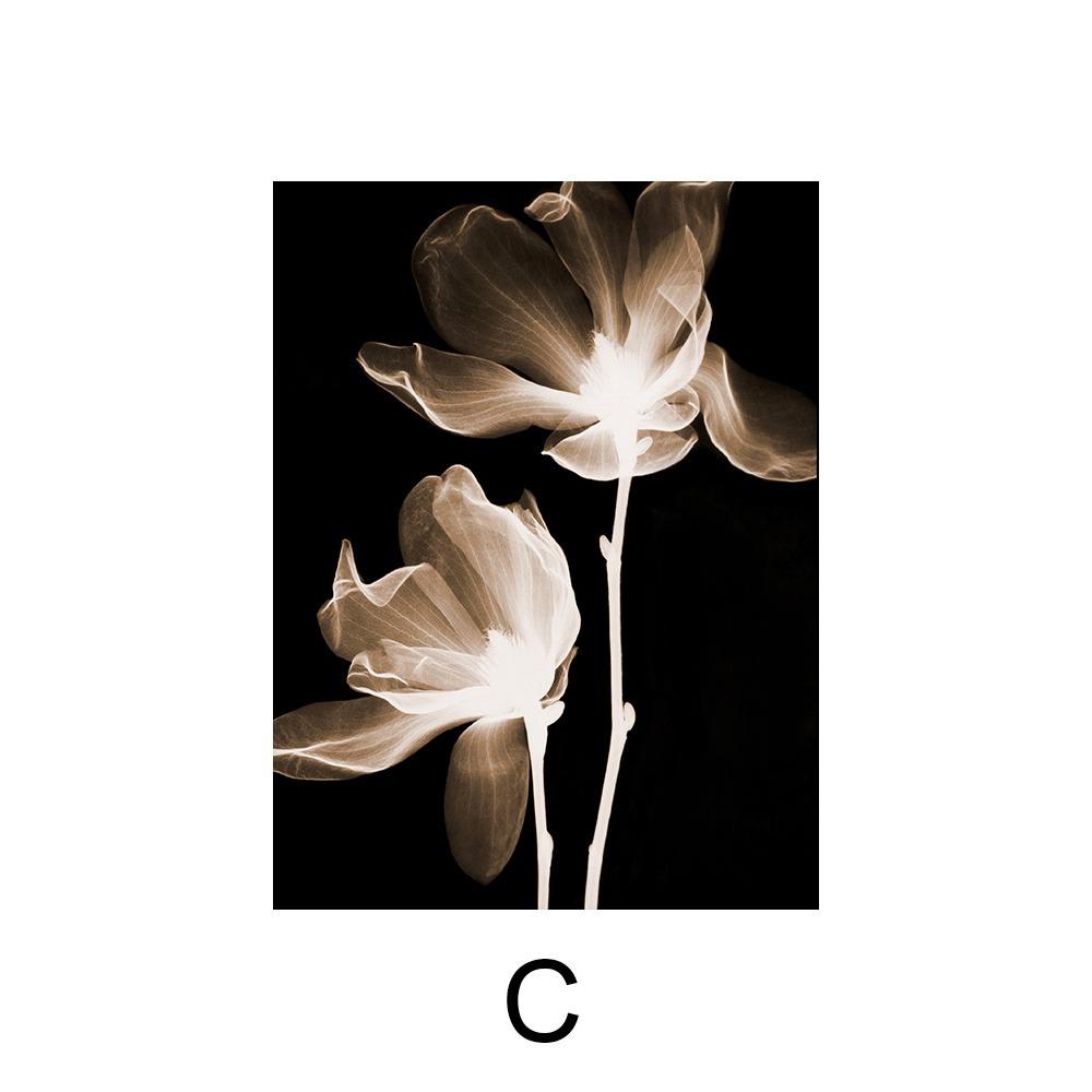 Современный дизайн абстрактный цветочный настенный плакат Креативный принт настенное искусство украшение