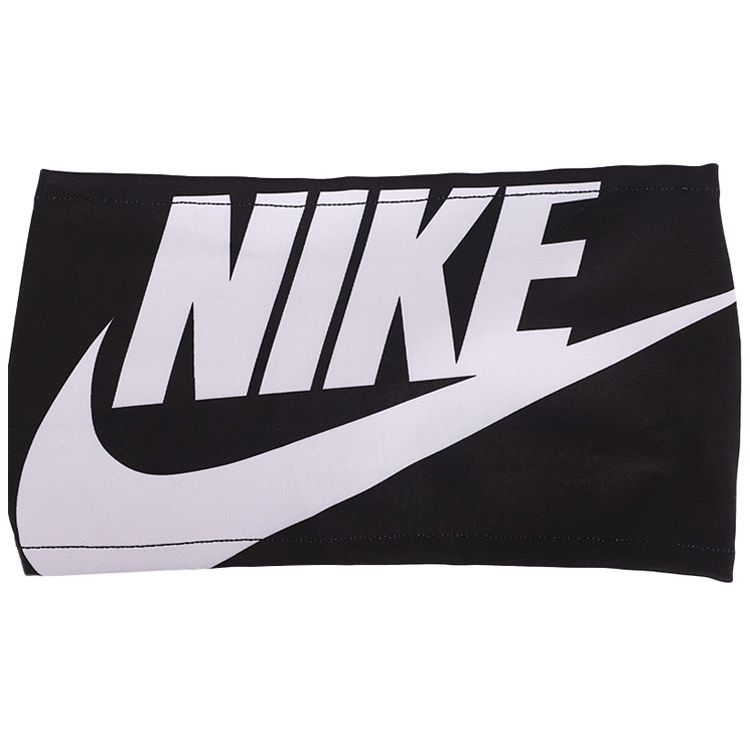 Nike Повязка на голову с принтом букв Унисекс Аксессуары Черный DR5177-010