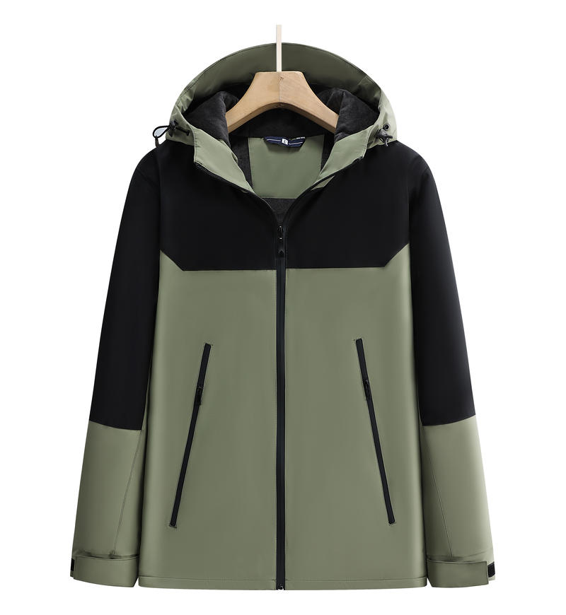 Winter Business Leisure Crystal Super Soft Cotton Assault Jacket For Men, Fashion Coat, Three Moisture-proof Windbreaker Jacket, Outdoor Adventure