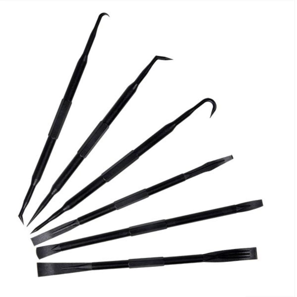 6Pcs Black Pick Set  Auto Detailing Tools Car Accessories Parts Detailing Tools  For Car