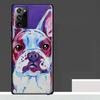 Watercolor French Bulldog Painting Case For Samsung Galaxy S25 Ultra S21 S22 S23 S24 Ultra S9 S10 S20 Plus S25 FE Phone Cover