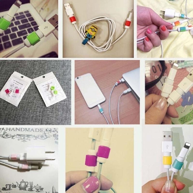 10x защитный чехол для Apple iPhone Lightning USB зарядный кабель шнур