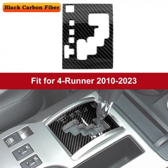 Carbon Fiber Inner Gear Shift Control Cover Trim For 4Runner 2010+ Accessories